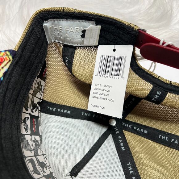 GOORIN BROS HYENA JOKER SNAPBACK HAT POKER FACE CASINO - Picture 6 of 6